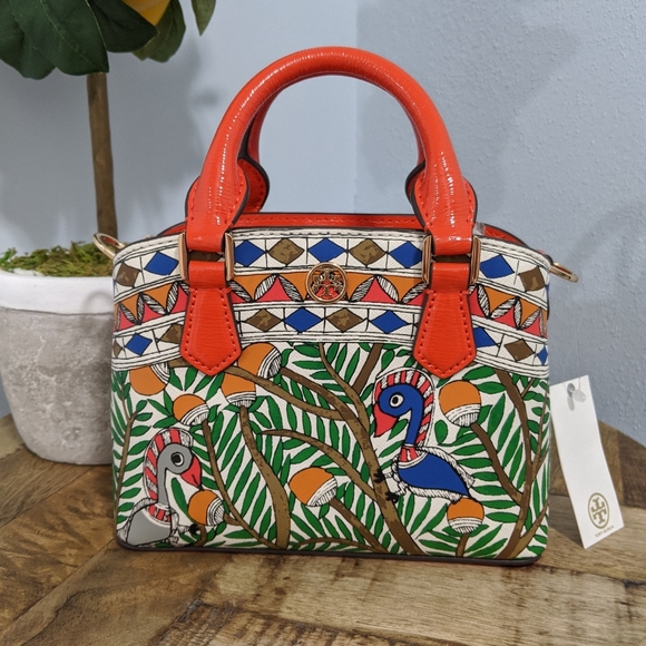 🦜SOLD🦜NWT Tory Burch "Something Wild" mini purse - Picture 2 of 11